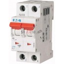 Автоматический выключатель Eaton/Moeller PL7 2P 2A, тип С, 10кА, 2М