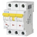 Автоматический выключатель Eaton/Moeller PL7 3P 4A, тип С, 10кА, 3М