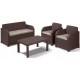 Комплект мебели Keter Georgia set, коричневый