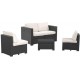 Комплект мебели Keter Modus Set 6 в 1 (графит, коричневый)