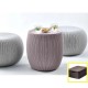 Комплект мебели Keter Urban Knit Set (2 пуфика и столик) + Корзинка c крышкой STYLE BOX