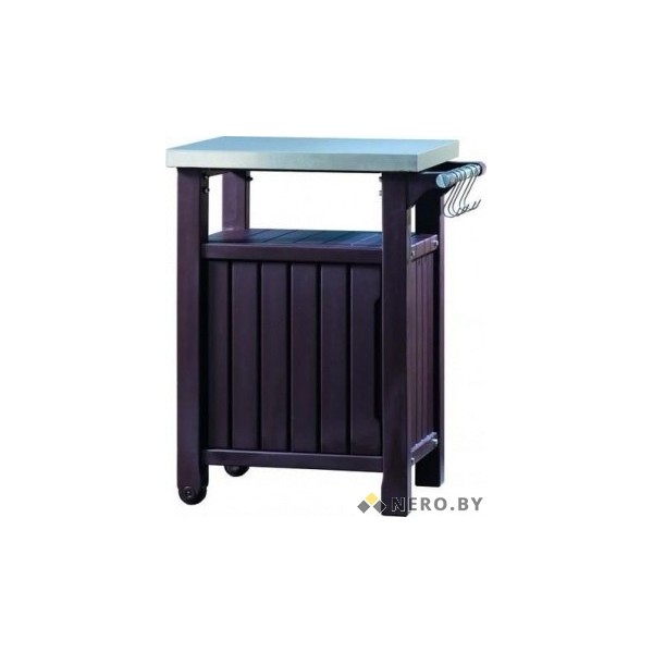 Стол для гриля Keter Unity Storage Buffet (коричневый)	