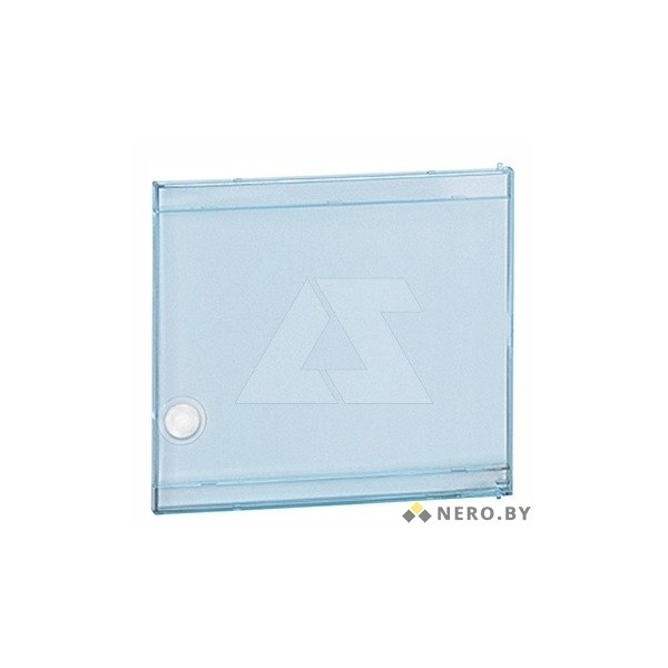 Дверь для навесного щитка Legrand Nedbox 8M, прозрачный синий пластик