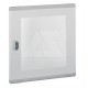 Дверь для щита Legrand XL3 160 на 2 ряда, плоская, прозрачное стекло