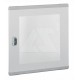 Дверь для щита Legrand XL3 160 на 3 ряда, плоская, прозрачное стекло