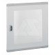 Дверь для щита Legrand XL3 160 на 6 рядов, плоская, прозрачное стекло