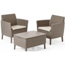Комплект мебели Keter Salemo Balcony Set, коричневый