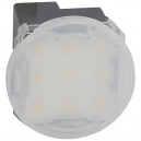 Legrand - Celiane - Точечный светильник 3Вт, 90лм в комплекте с накладкой - стоимость без ндс, 067652