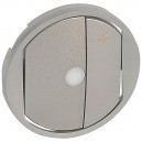 Legrand - Celiane - Лицевая панель для светорегулятора с индикацией PLC титан - стоимость без ндс, 068376