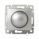Legrand - Valena - Светорегулятор 40-400Вт для ламп накаливания и галогенных 230В, алюминий - стоимость без ндс, 770261