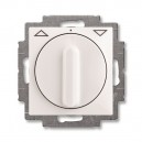 ABB - Basic 55 - Выключатель поворотный для управления рольставнями с фиксацией (белый) - стоимость без ндс, 1101-0-0920