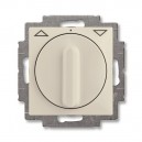 ABB - Basic 55 - Выключатель поворотный для управления рольставнями с фиксацией (шале-белый) - стоимость без ндс, 1101-0-0930