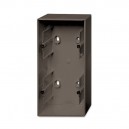 ABB - Basic 55 - Коробка для наклад. монтажа 2поста (шато-черный) - стоимость без ндс, 1799-0-0966
