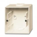 ABB - Basic 55 - Коробка для наклад. монтажа 1пост (шале-белый) - стоимость без ндс, 1799-0-0968