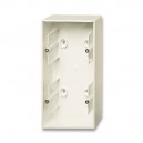 ABB - Basic 55 - Коробка для наклад. монтажа 2поста (шале-белый) - стоимость без ндс, 1799-0-0969