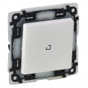 Legrand - Valena Life - Выключатель с подсветкой IP44, белый (инд. упаковка) - стоимость без ндс, 752161