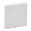Legrand - Valena Life - Лицевая панель для выключателя одноклавишного с подсветкой/индикацией, белая - стоимость без ндс, 755100