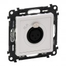 Legrand - Valena Life - Аудиорозетка с 3-контактным гнездом XLR, белая (инд. упаковка) - стоимость без ндс, 753173