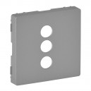 Legrand - Valena Life - Лицевая панель для розетки RCA, алюминий - стоимость без ндс, 754722