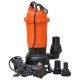 Насос дренажнo-фекальный Skiper WQ30-PRO (нож WILD CUT, 3000 Вт, 350 л/мин, чугун, попл.выкл)