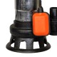 Насос дренажно-фекальный Skiper WQ8-1.5C (1500 Вт, 250 л/мин, хром, попл.выкл) 