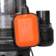 Насос дренажно-фекальный Skiper WQ8-1.5C (1500 Вт, 250 л/мин, хром, попл.выкл) 