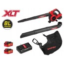 Аккум. воздуходувка WORTEX BB 2536-1 D в кор. ALL1 XLT SET БЕСЩЁТ.ДВИГ., 18B+18B, 2акб, 4 Ач, мак (36 В (2х18 В), макс.объем воз
