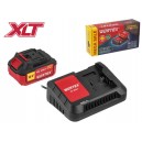 Набор аккумулятор 4 А*ч и зарядное устройство 1х2 А WORTEX ALL1 XLT в кор. SET