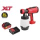 Аккум. краскораспылитель WORTEX CPS 1808 в кор. ALL1 XLT SET