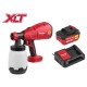 Аккум. краскораспылитель WORTEX CPS 1810 в кор. ALL1 XLT SET